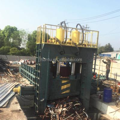 China TF brand hydraulic heavy metal scrap scrapinto scrap stainless steel cutting machine heavy metal CE for sale