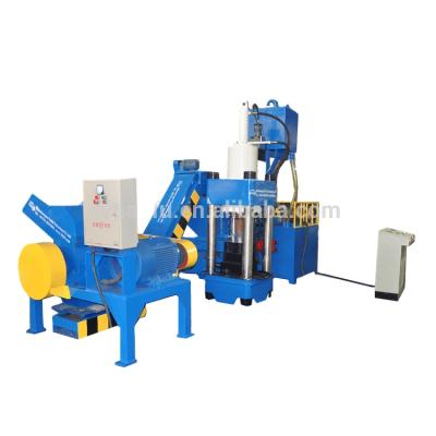 China Small Metal Chips Y83-3150 Automatic Scrap Metal Chip Steel Briquetting Press for sale