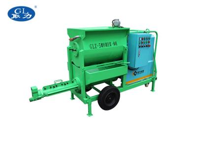 China Product Description Of Factory Electric Screw Cement Grout Pump With Mixer for sale