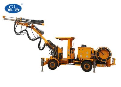 China Trailer hydraulic hard rock drilling machine /rotary drilling rig for sale