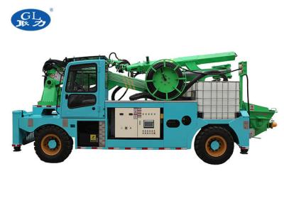 China Toepassing van Tunnelgebruik 30 M3 die Wapen Concrete Shotcrete Machine vouwen Te koop