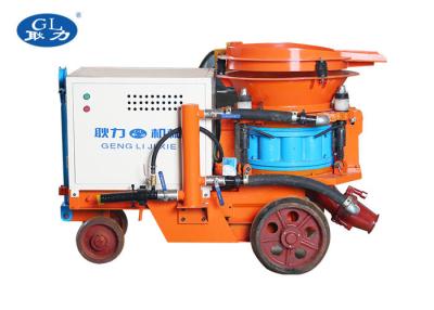 China Toepassing van Kleine Draagbare Natte Shotcrete Machine/Droog Bespuitend Beton voor Verkoop Te koop