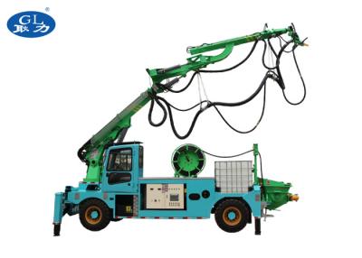 China Application Of Remote Control 30m3 Folding Arm Concrete Wet Spraying Machine for sale