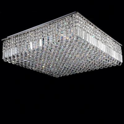 China 2017 new arrival modern low ceiling crystal chandelier for hotel project club villa for sale