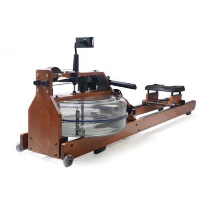 China Universal Gym Equipment Water Rower Wooden Rower Machine for sale