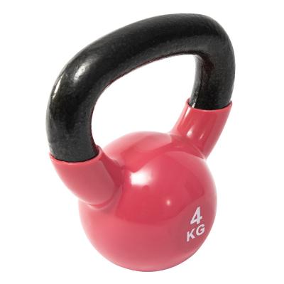 China reasonable price ASKONE dumbbell Kettlebell of HEALTH rubber covered glossy outdoor vinyl for gym club use for sale