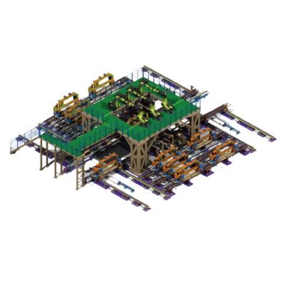 China Equipamento de sistema flexível de quadro flexível do patim do sistema à venda