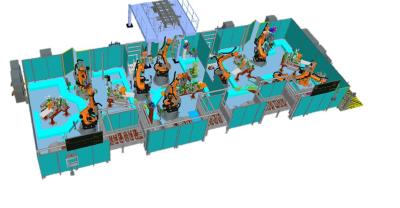 China Planeamento da fábrica de automóvel e MPE que projetam a construção da obtenção à venda