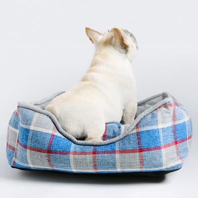 China Travel Customize Large Cat Nest Easy To Clean Soft Breathable Luxury Dog Bed Sofa Cushion Pet Beds And Accessories for sale