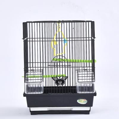 China Custom Wholesale Breathable Iron Wire Large Bird Cage Breeding Cages For Birds for sale