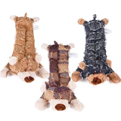 China Sustainable Pet Toys Soft Plush Wear Resistant Wear Resistant Small And Medium Dog Duct Supplies for sale