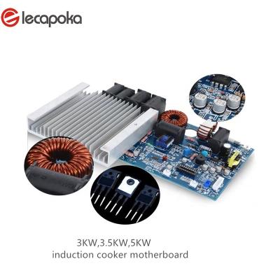 China Induction Cooker Induction Cooker Motherboard PCB Board Coil Touch Coil Hotel Layout IC Chip Mat Fan Circuit Diagram Digital Ceramic Glass Spare Parts for sale