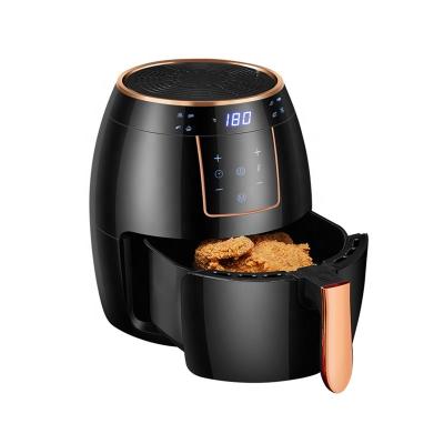 China Wholesale Hotel Turkey Air Cooker 5.5L 6L 6.5L 8L Electric No Oil Free Fryer No Oil Digital Steam Silver Peak Smart Air Fryer for sale