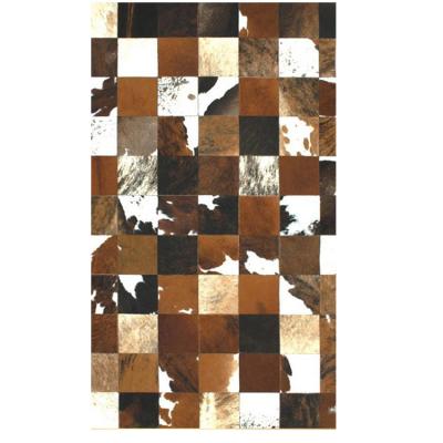 China Anti-slip Cowhide Rug Cowhide Rug Leather Rug Cover for sale