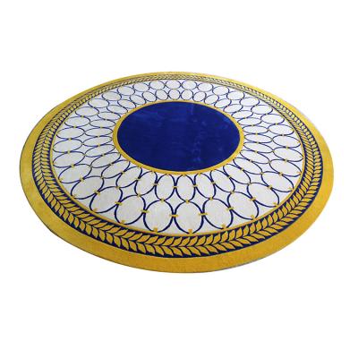 China Decorate living room wool rug around custom printed 3D door mat for sale