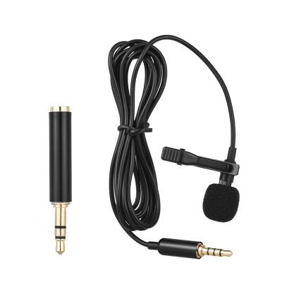 China Other Andoer EY-510A Mini Portable Lapel Lavalier Microphone Detachable Condenser Mic Wired Microphone for sale