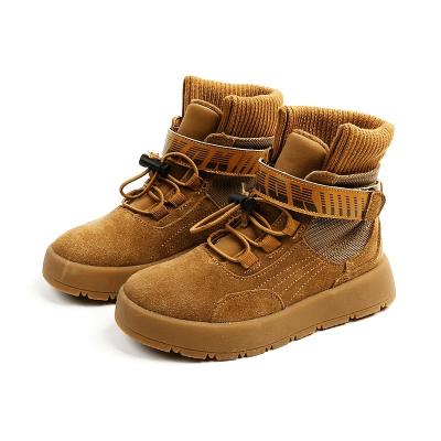 China Fashion Kids Girls New Design Costom Ankle Boots Winter Autumn Winter Boys High Top Boots Breathable Rubber Rubber Kids Casual Shoes for sale