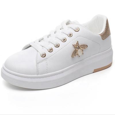 China Spring Summer Breathable Beige Wholesales Colorful Eyelets Design Fashion Custom Women And Gils Flat Casual Shoes for sale