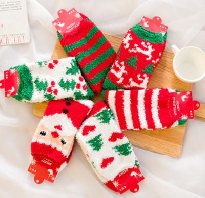 China Thermal Christmas Slipper Socks Cozy Socks Family Matching ChristmasChristmas Gifts For Boys And Girls Mens Womens Long Robes CAUSE SKINNY for sale