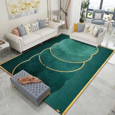 China 100% Modern Printed Rug Washable Custom Polyester Rug Large Blanket For Living Room Large for sale