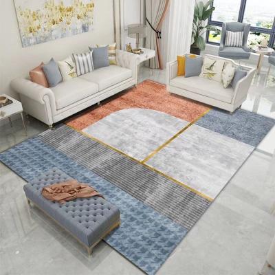 China Best Selling Washable Soft Nordic American Large Area Blankets Carpets For Living Room for sale