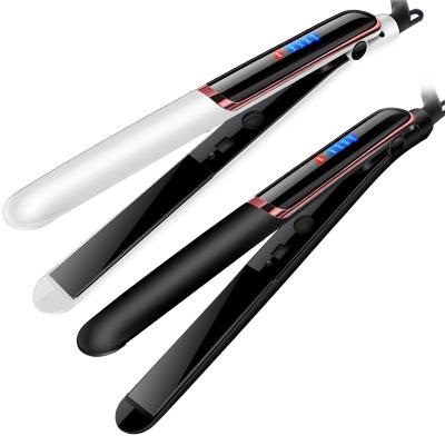 China Quick Heat 35W Mini Hair Flat Iron Straightener and Curling Iron for All Hairstyles 10S Fast Heating with LCD Display 4 Adjustable Temp for sale