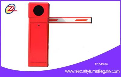 China LED indicator Automatic Traffic Arm Barriers with vehicle access control , Red for sale