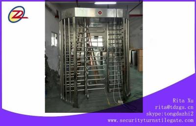 China Automatic full height Turnstile access control  Pedestrian Barrier Gate for sale