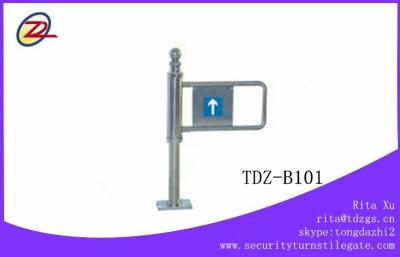 China Mechanical Manual Supermarket Turnstiles Swing Barrier Gate for Bank for sale