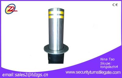 China Stainless Steel Hydraulic Lifting Traffic Barrier Systems Automatic Control Bollard Column for sale