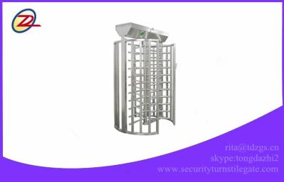 China Pedestrain Customize Single Turnstile Entry Systems Semi Auto Type for sale