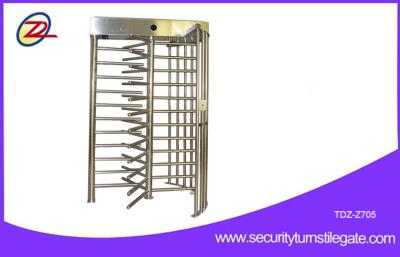 China 120 Degree Single Channel Electronic Semi-auto Single Turnstile Full Height for sale