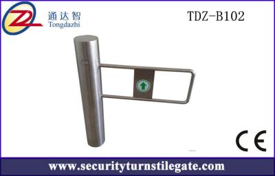 China Pedestrian Entrance Supermarket Turnstiles Access Control with 304 stainless steel for sale