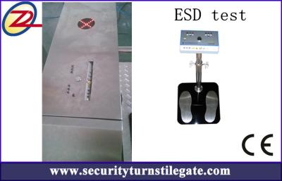 China Automatic ESD Turnstile Security Products with RS485 , TCP / IP Interface for sale