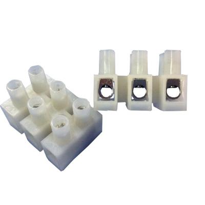 China PA66 power supply and copper/zinc tube GAOCHAO through terminal block nylon lug block parallel terminal block PA12 PA66 for sale