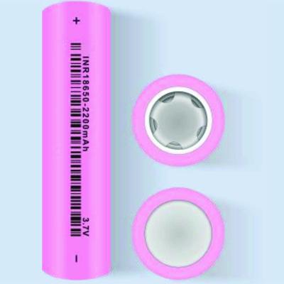 China Toys 5C Rate 18650 3.7V 2000mAh 2200mAh 2500mAh Rechargeable Li-ion Battery Cell for sale