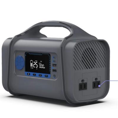 China Power Generator 300w Lithium Battery Emergency Power Supply Cordless Charging Solar Backup Portable Power Station for sale