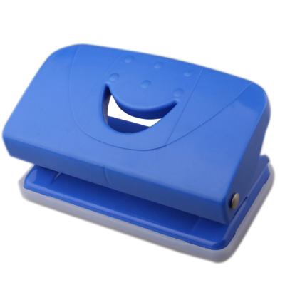 China 2 Holes China Stationery 10 Sheets Double Hole Puncher 5.5mm Paper Puncher Punch Machine for sale