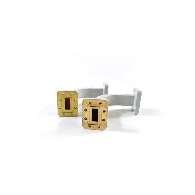 China Different Models WR090 WR112 WR137 From China Brass Manufacturer For Rigid Waveguide E Bend for sale