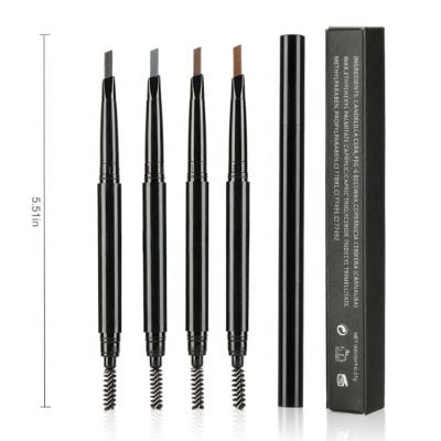 China Waterproof Five Colors Hot Waterproof To Turn Eyebrow Pencil With Brush Private Label Custom for sale