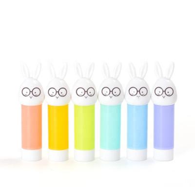 China Makeup Wholesales 3.5g Plastic Lip Balm Tube With Rabbit Shaped Cap Tube Lip Gloss Packaging Cosmetic Packaging Container/Lipstick for sale