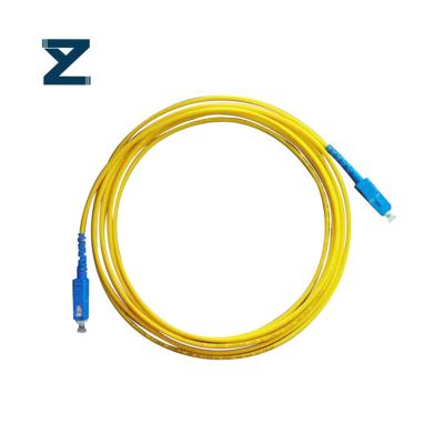 China FTTH Factory OEM SC Fiber Optic Fiber Patch Cord For Network Solution for sale