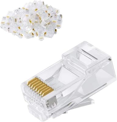 China Modular Network Plug 8P8C Cat.5 Cat.5E Rj45 Connector Price for sale