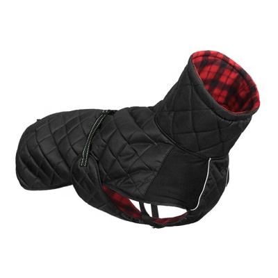 China ASMPET Y2025H Black 5XL Dog Harness Coat Winter Durable Hot-selling Durable Dog Clothes For Big Dog for sale