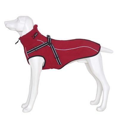 China Asmpet Amazon Sustainable Outdoor Hot Sale Wholesale All Weather Water Resistant Dog Clothes With Harness For Dog for sale