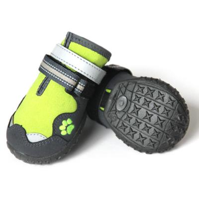 China Mr.shoes viable my test wholesale brand new all weather spandex fabric waterproof thoughtful with sole rubber dog shoes for sale