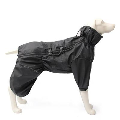 China ASMPET Sustainable Pet Clothes Eco Friendly Waterproof Dog Raincoat for sale