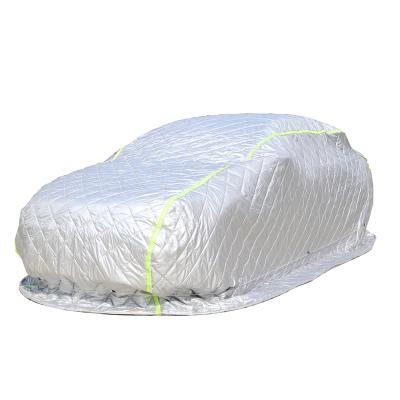 China Snowproof Wholesale Warm Winter Cotton Quilt Thick Hail Proof Car Cover Winter Warm Cold Cold Protection Waterproof Hail Proof for sale