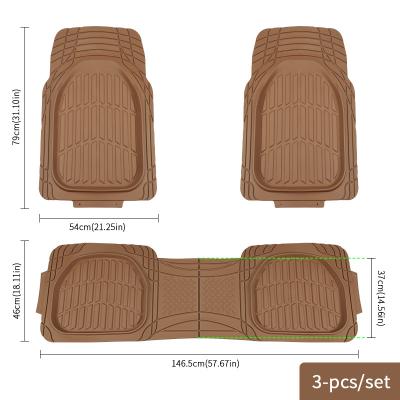 China Camouflage Forest Car Mat Luxury Car Mats Best Double Leather Interior Decorations Fit Auto Accessories For All Car Model for sale