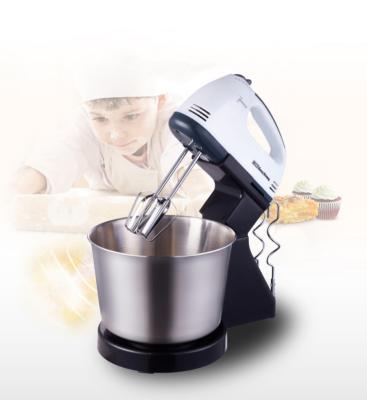 China Hot Selling EggBeater Electric Beater Ejector Button 350w Handmixer FoodMixture Cake Machine Standmixer for sale